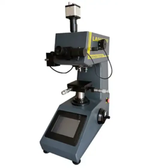 Touch Screen Vickers Hardness Tester Load Cell Control System 5-3000HV Auto Turret Vickers Hardness