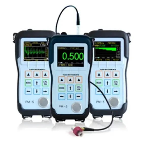 PM-5UT Series High Precision Ultrasonic Thickness Gauge