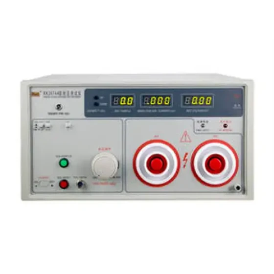 RK2674A Withstand Voltage Tester AC DC 20KV AC 20mA DC 10mA Hipot Tester High Precision Electrical Digital Safety