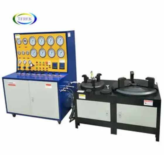 Automatische Steuerung Hochleistungs-DN10-DN400 Max 50MPA Sicherheitsventil Kalibrierbank mit Klemme