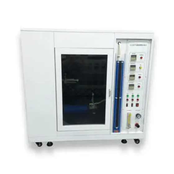 EN 60695-2-11 Horizontal and Vertical Flammability Tester Flammability Combustion Chamber