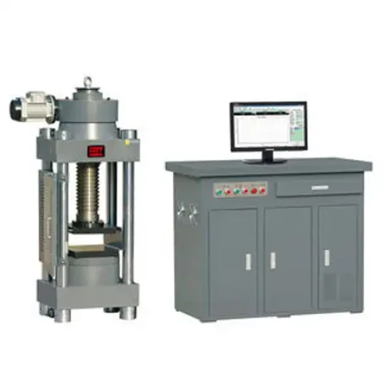 YAW-1000D 1000KN Soil Lab /Bursting Compression Strength Machine