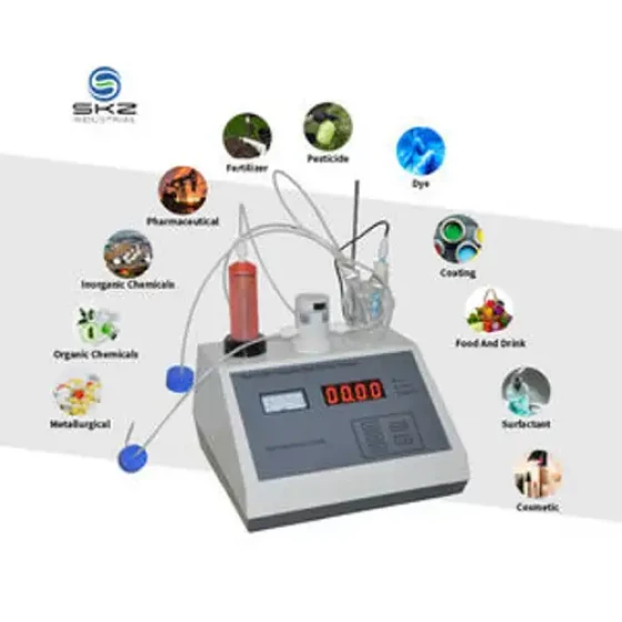 SKZ1018B Karl Fischer Method Titration Volumetric