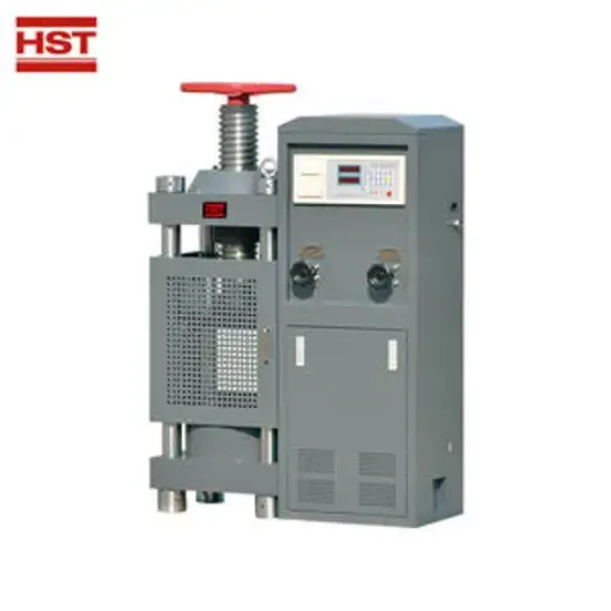 YES-3000 Manual Concrete Block Compression 300T Strength Tester ASTM Standard