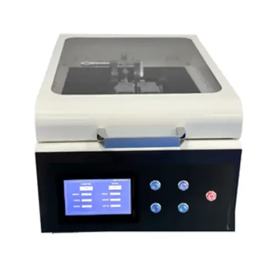 Automatic Metallographic Sample Cutting Machine Low Noise Waterproof Motor 50-2800rpm Flat Metallographic Cutting