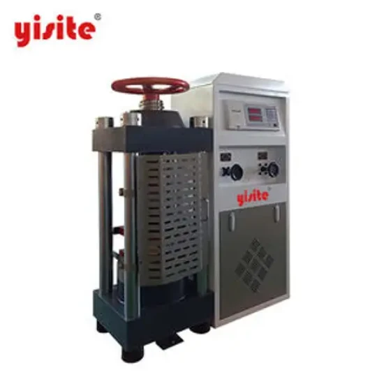 EN 12390 Manually Operated Concrete Material Hydraulic Loading Compressive Strength Machine