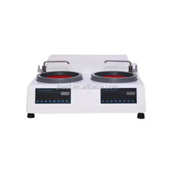 MP-2DE 200mm Double Disc Manually Operated Lab Metal Material Grinding Polishing Machine