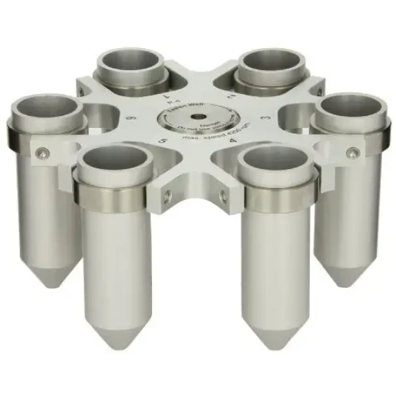 Grant Instruments R-6 Austauschbarer Zentrifugenrotor mit konischem Ende und Deckel 50mL Röhrchen 6 Röhrchen Kapazität 1700 x g RCF Für Allzweckzentrifuge-1600138417