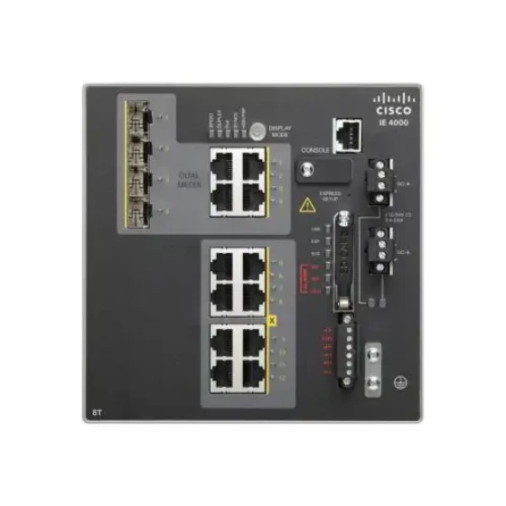 Cisco Ie-4000-8T4G-E Industrial Ethernet 4000 Series Switch
