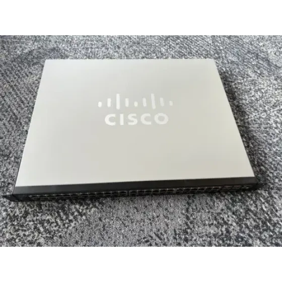 Cisco Sg500X-48P-K9 48-Port Gigabit Poe Stackable Managed Switch 4X10G Sfp