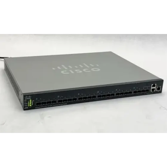 Cisco Sg550Xg-24F-K9 V01 24-Port 10G Sfp+ Stackable Managed Network Switch