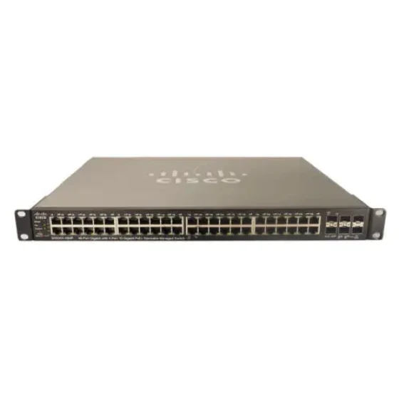 Cisco Sg500X-48Mp-K9 48 Rj45 Port 6 Sfp Port 10Gbepoe Stackable Managed Switch