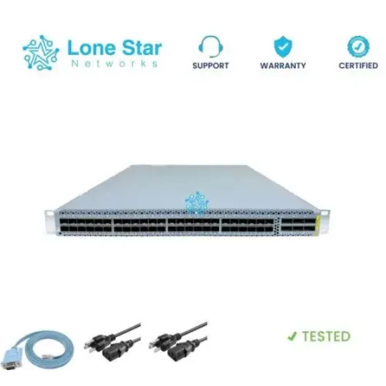 Juniper Qfx5100-48S-Afi 48X Sfp+/Sfp 6X Qsfp Conmutador Qfx5100+Kit de bastidor de 4 postes