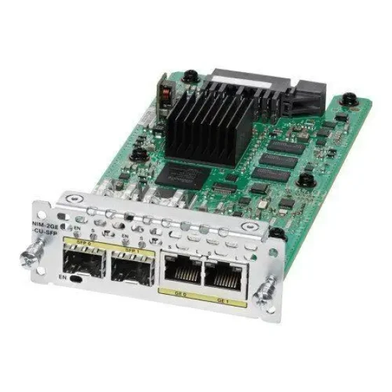 Cisco Nim-2Ge-Cu-Sfp= 2-Port Ge Wan Nim Dual-Mod