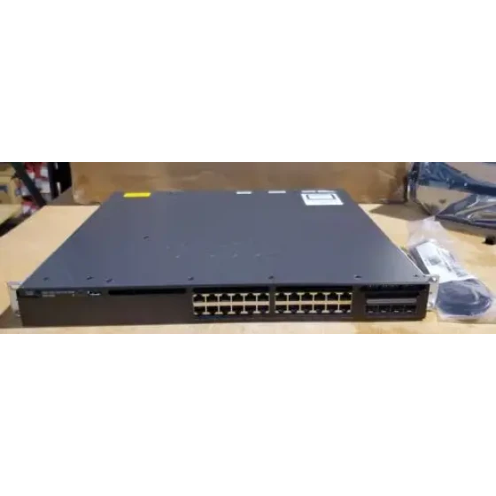 Cisco Ws-C3650-24Pwd-S 24-Port Gigabit Poe+ 2-Port Sfp+ 640W Ac Power