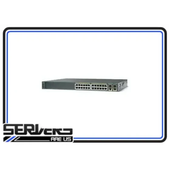 Cisco Catalyst (Ws-C2960X-24Ps-L) Desktop-Ethernet-Switch