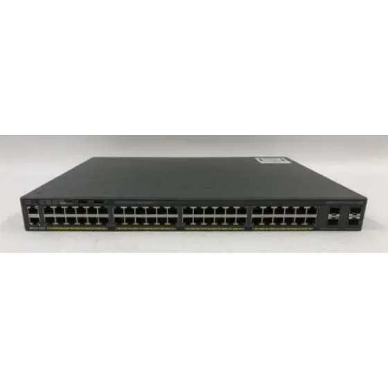 Cisco Ws-C2960X-48Fps-L 48-Port Gigabit Poe Switch With C2960X-Stack