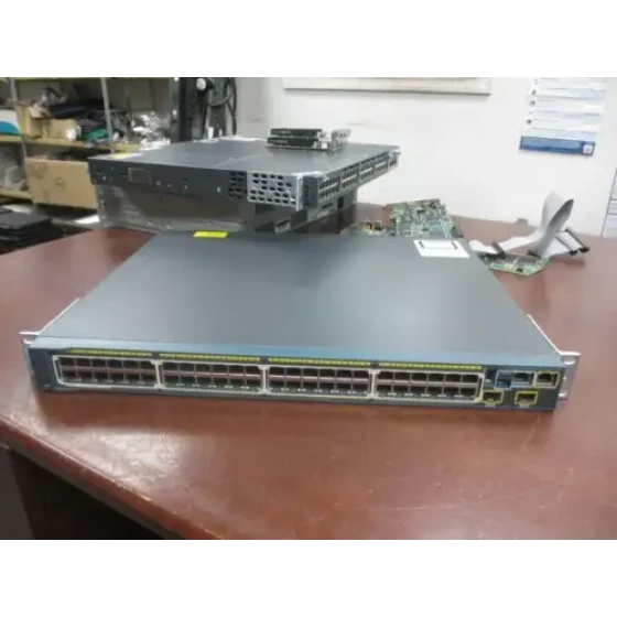 Cisco Ws-C2960S-48Fpd-L V03 48 Port Poe+ 10G Managed Switch W/ Ears