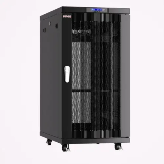 27U Server Rack Cabinet Network It Data Enclosure Mesh Vented Doors - $190 Bonus