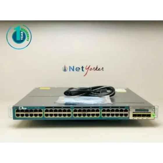 Cisco Ws-C3560X-48Pf-E 48 Port Gigabit Poe Managed Switch - Same Day ping