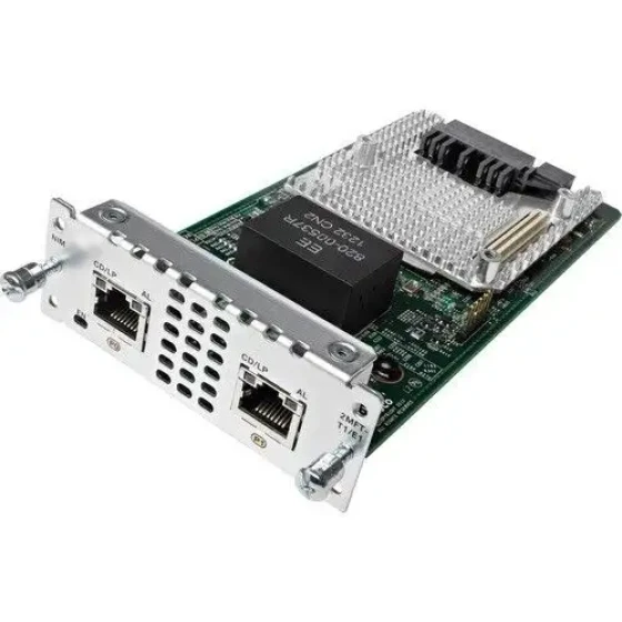 Cisco 2 Port Multi-Flex Trunk Voice/Clear-Channel Data T1/E1 Module