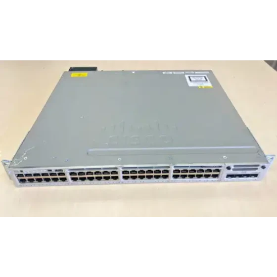Cisco Ws-C3850-48F-S Full Poe Con C3850-Nm-4-10G Y X 1 Pwr-C1-1100Wac Reacondicionado