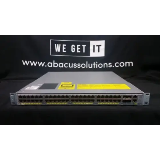 Cisco Ws-C4948E-S Ipb 48-Puertos 10/100/1000 Completo **Sin Alimentación**