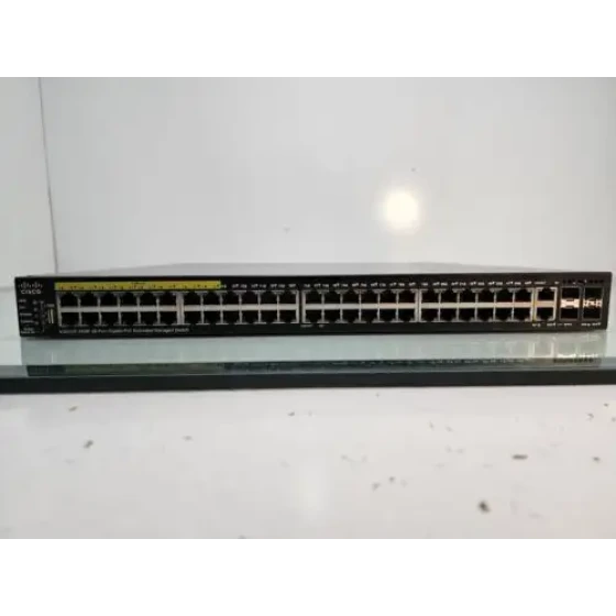Cisco Sg550X-48Mp-K9 48-Port Gigabit Ethernet Poe+ Managed Switch