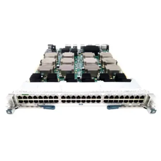 New Cisco N7K-F248Xt-25E Nexus 48 Port Rj-45 Copper 1G + 10Gbase-T 10Ge