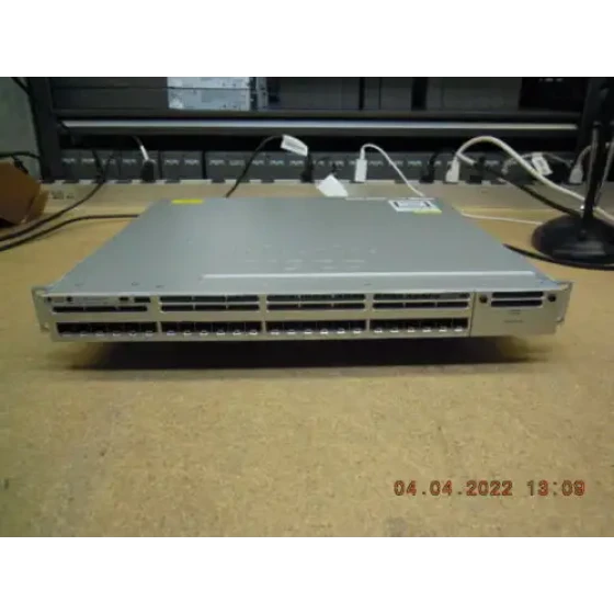 Cisco Ws-C3850-24S-E 24-Ports 1G Gigabit Sfp Switch Ipservices + Dual P/S #S253