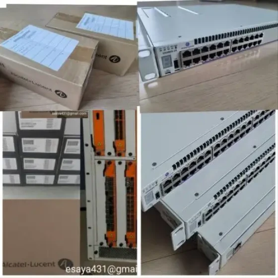 Alcatel Os6860-24 Gigabit Ethernet 10/100/1000 Baset Ports. 4 Fix