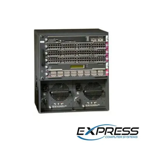 Cisco Ws-C6506-E | 2X Sup720-3B | 2X X6724-Sfp | 2X X6748-Sfp | 2X P/S