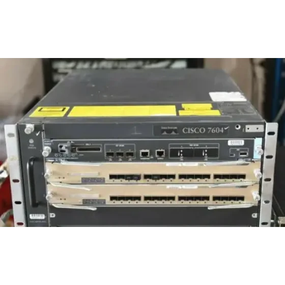 Cisco Ws-C7604-E Chasis Conmutador Con Módulo Vs-Sup2T-10G C6800-16P10G -1Yrwty