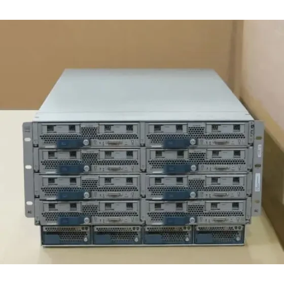 Cisco Ucs5108 + 8X B200 M3 Blade Servers 16X Eight-Core 2.60Ghz 1536Gb Ram