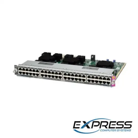 Cisco Ws-X4748-Rj45V+E Catalyst 4500E 48-Port Poe 802.3At 10/100/1000
