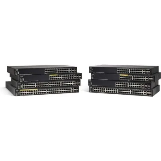 New Cisco Sf550X-24Mp 24-Port 10/100 Poe Stackable Switch