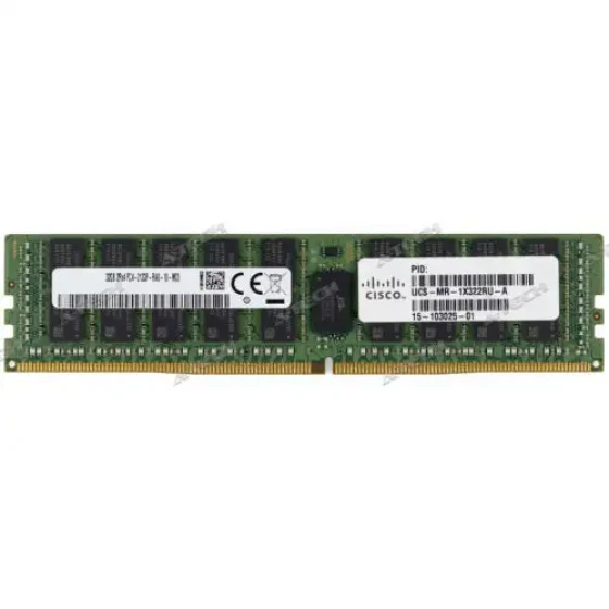 Cisco 32Gb Ddr4-2133 Reg Rdimm Ucs-Mr-1X322Ru-A 15-103025-01 Server Memory Ram