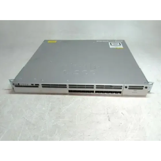 Cisco Catalyst 3850 Xs 10G Sfp+ Ws-C3850-12Xs-S Ipbase 2X 350Wac Power Supplies