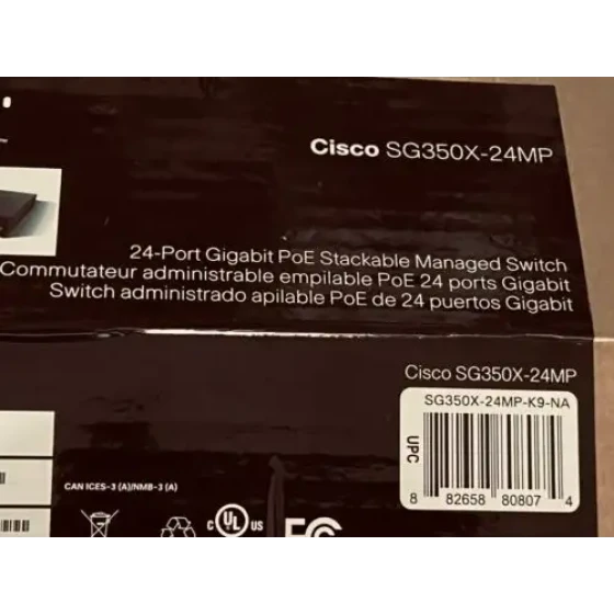 Cisco Sg350X-24Mp Cisco Sg350X-24Mp-K9-Na