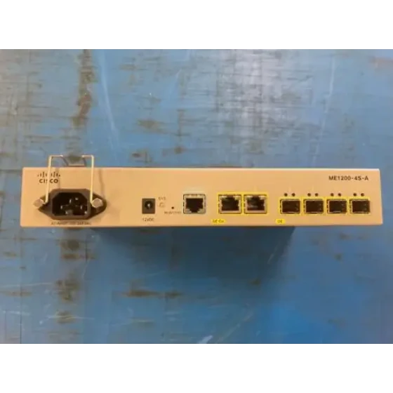 Cisco Systems Me1200 Carrier Ethernet Access Dev With Ac Power Me1200-4S-A
