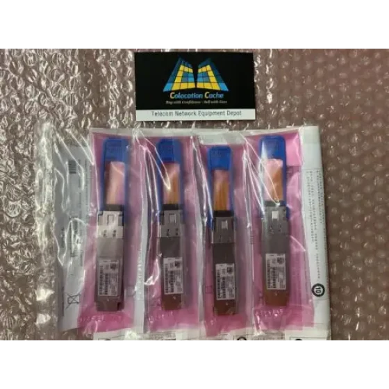 Lot Of Four Identical Cisco Ons-Qsfp28-Lr4= Wotrd4Wbaa 10-3204-01 Brand Bag