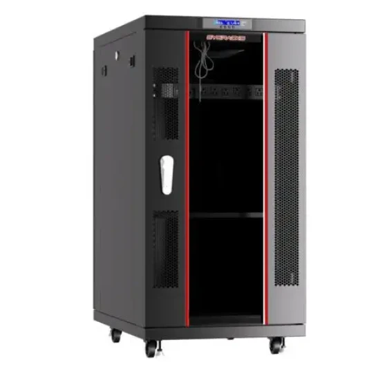 27U 39 Inch Server Rack Data Network Cabinet It Enclosure Accessories Over $ 150