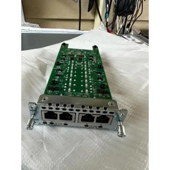 Menge von 10 Cisco Nim-4E/M 4Port Analog Voice Network Interface Karte