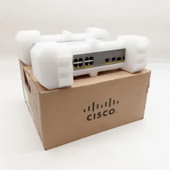 Cisco 3560-Cx Ws-C3560Cx-8Pc-S 8-Port Ge Poe+ Ip Base Gigabit Ethernet Switch