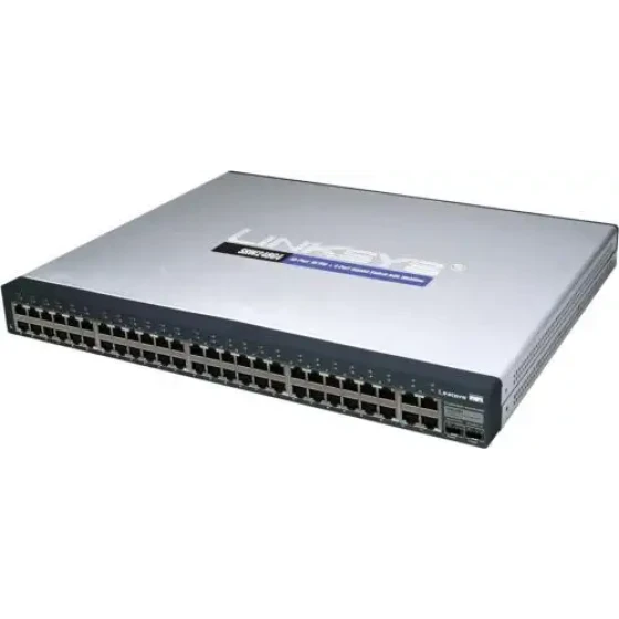 Cisco Linksys Commerical 48 Port 10/100 + 4 Port Gigabit & Webview Ethernet