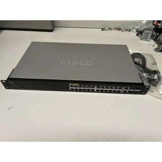 Cisco Sg350-28Mp-K9 Gigabit Poe+ Poe++ Conmutador gestionado para pequeñas empresas Sg350-28Mp