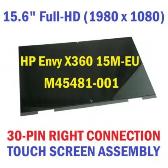 Hp Envy X360 15M-Eu0033Dx 15M-Eu0043Dx Ips Pantalla Lcd Conjunto Pantalla Táctil
