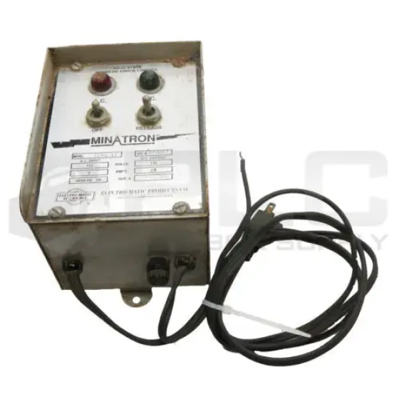 Electro-Matic 023087 Solid State Magnetic Chuck Control 115Vac 50/60Hz C2Rs-11