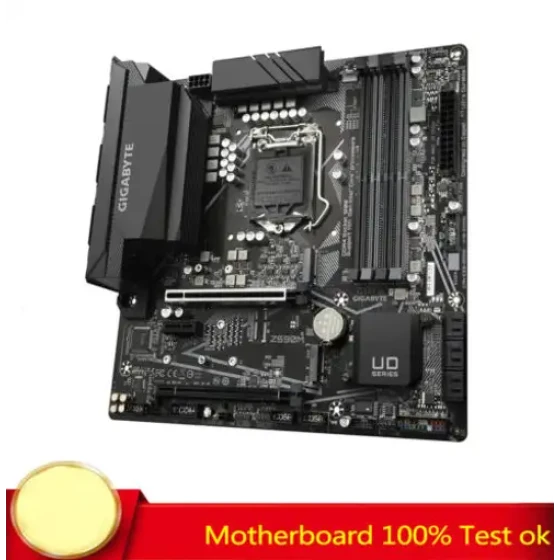 Para Gigabyte Z590M Rev. 1.0 Soporta I9/I7/I5 128Gb Motherboard Trabajo