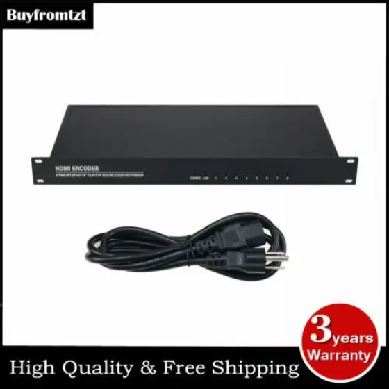 Xe-8D 8-Weg H.265 Hdmi Video Encoder H.264 1920 X 1280 1080P@30Fps für Iptv Live
